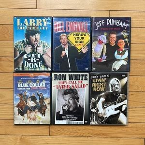 DVD’s. 6 in this listing. Others to follow